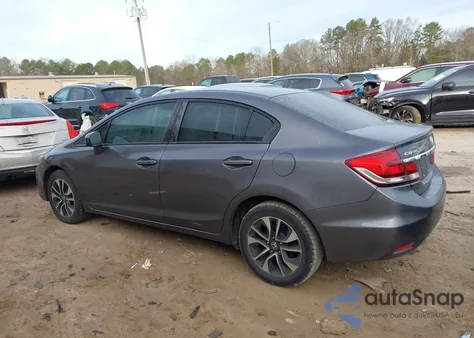 2014 Honda Civic Ex from USA, damaged, VIN 19XFB2F82EE244549